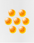 Puodelis Dragon Ball Kamuoliai Puodelis Dragon Ball Kamuoliai